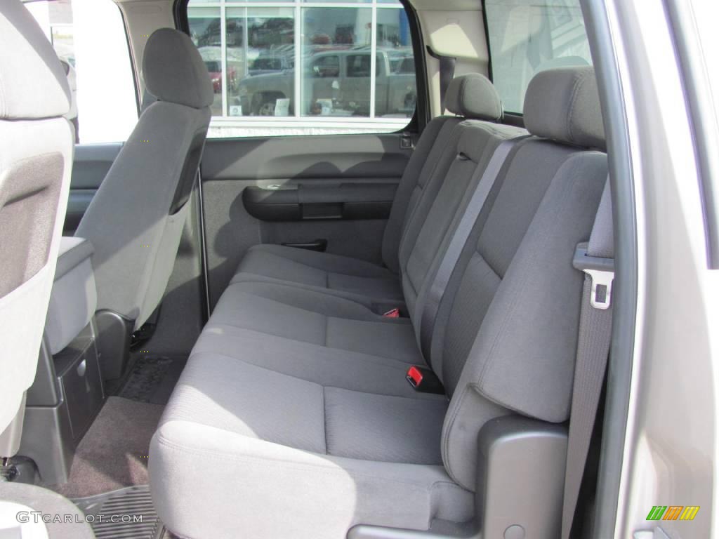 2009 Silverado 1500 LT Z71 Crew Cab 4x4 - Silver Birch Metallic / Ebony photo #10