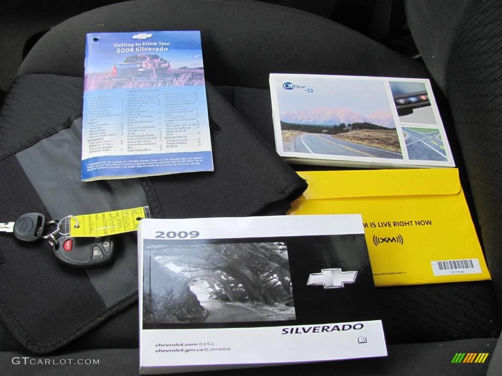 2009 Silverado 1500 LT Z71 Crew Cab 4x4 - Silver Birch Metallic / Ebony photo #19