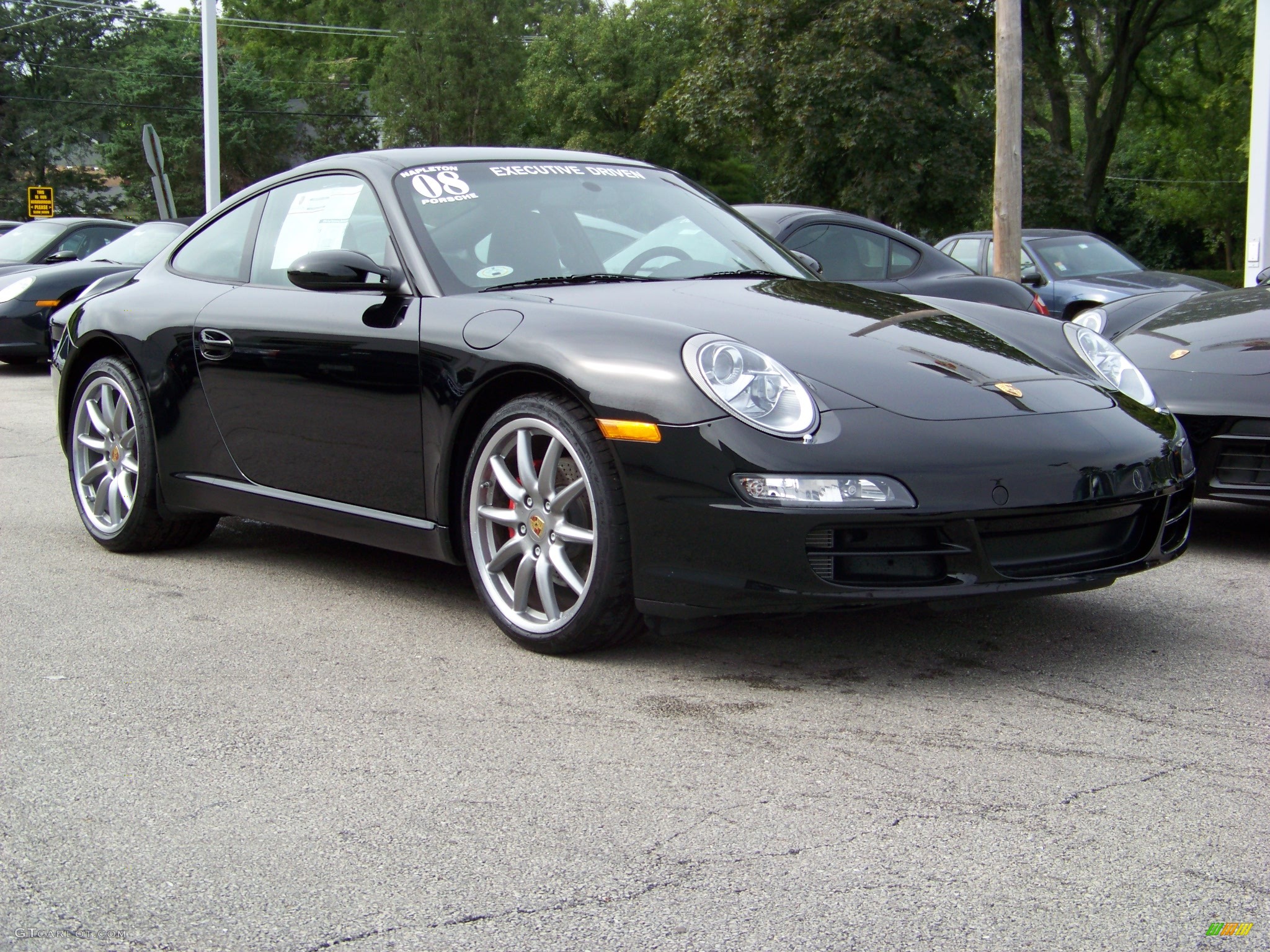 2008 911 Carrera Coupe - Black / Black photo #4