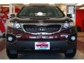 2011 Dark Cherry Kia Sorento LX  photo #11