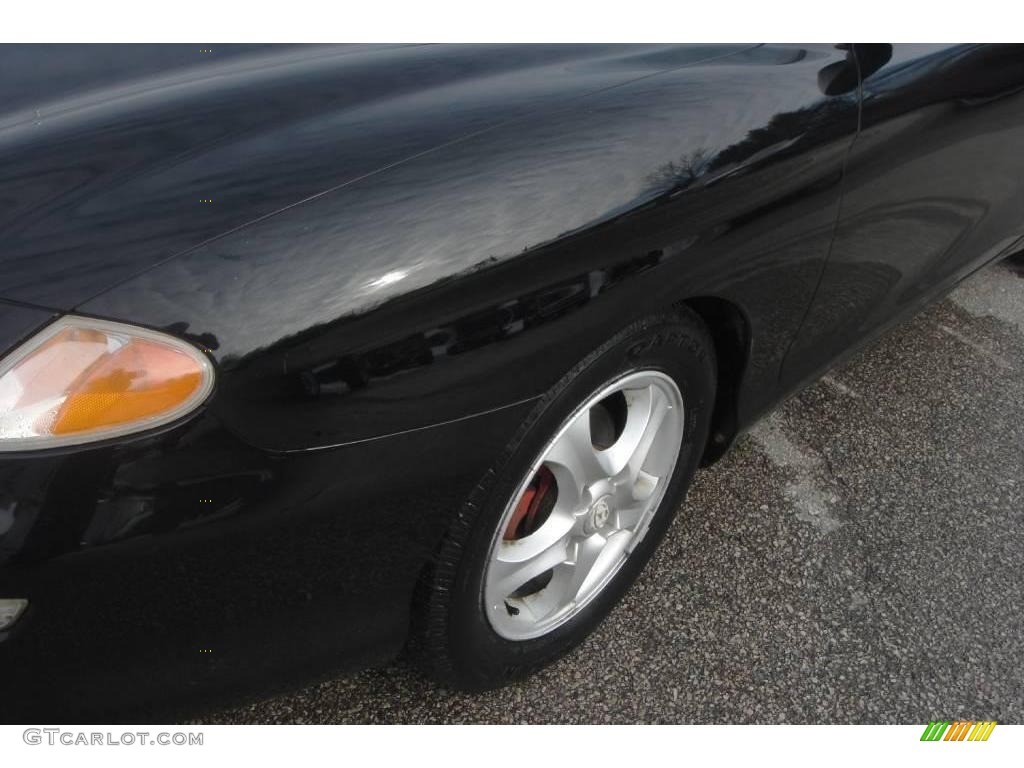 2001 Tiburon  - Jet Black / Black/Gray photo #10