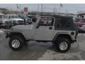 2000 Silverstone Metallic Jeep Wrangler Sport 4x4  photo #2