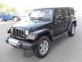 2010 Black Jeep Wrangler Unlimited Sahara 4x4  photo #1