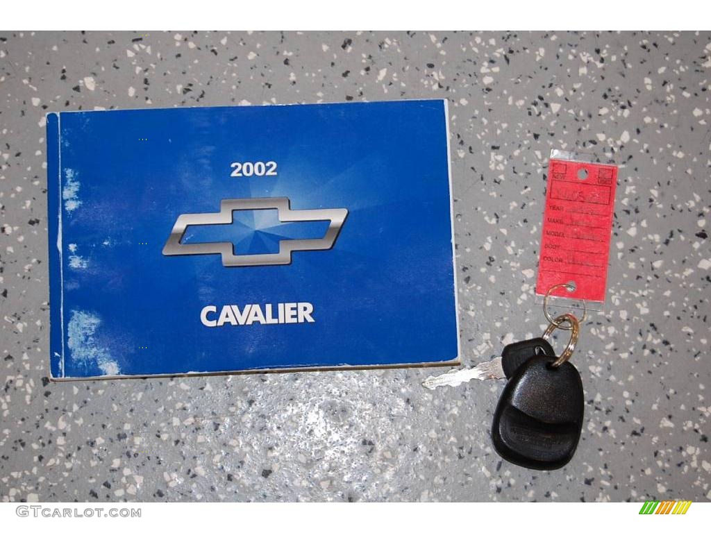 2002 Cavalier LS Coupe - Indigo Blue Metallic / Graphite photo #47