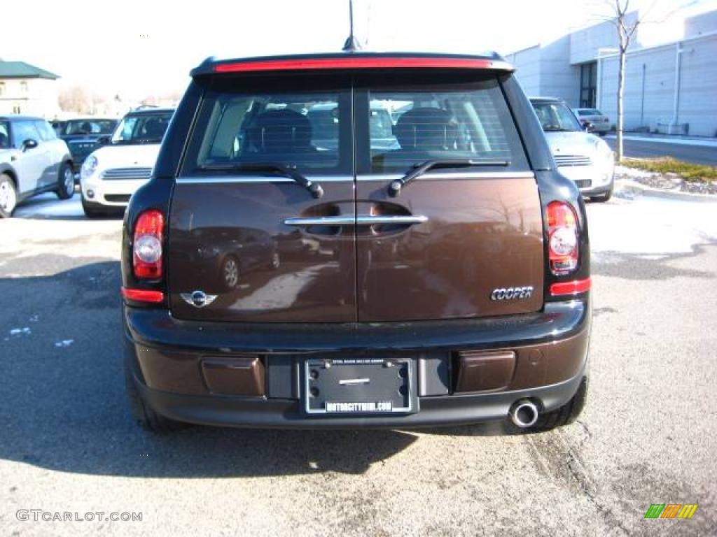 2010 Cooper Clubman - Hot Chocolate Metallic / Grey/Carbon Black photo #4