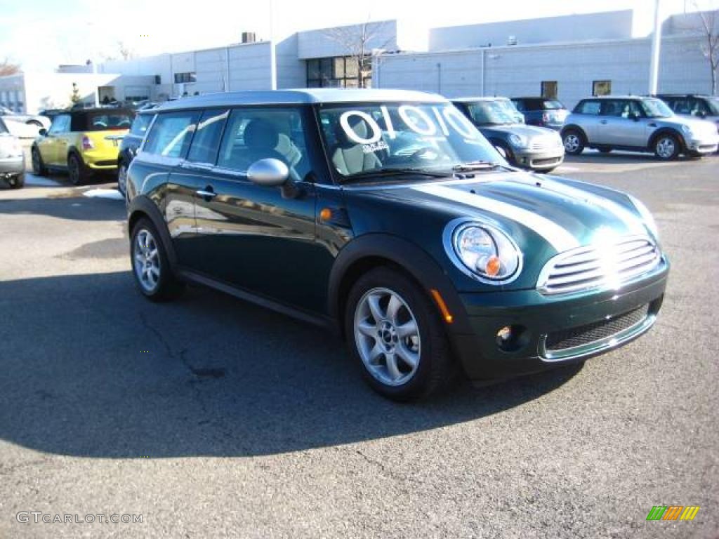 2010 Cooper Clubman - British Racing Green Metallic / Grey/Carbon Black photo #7