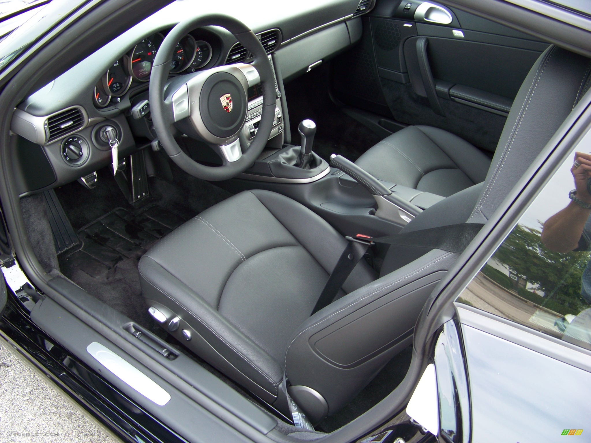 2008 911 Carrera Coupe - Black / Black photo #10