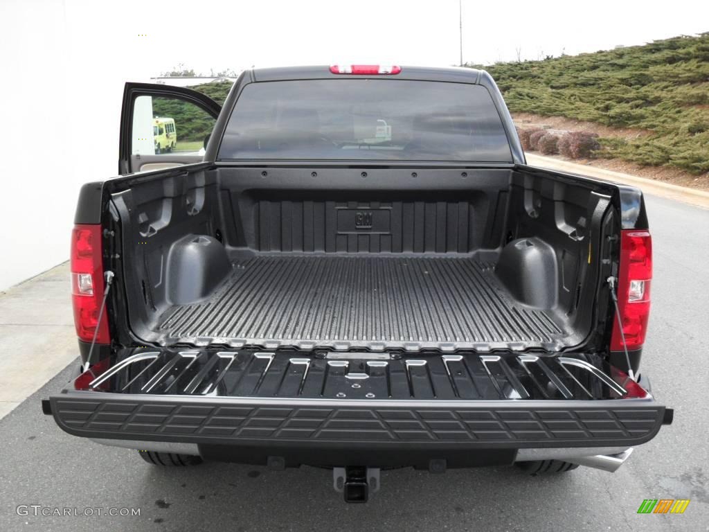 2010 Silverado 1500 LTZ Crew Cab 4x4 - Black / Dark Cashmere/Light Cashmere photo #16