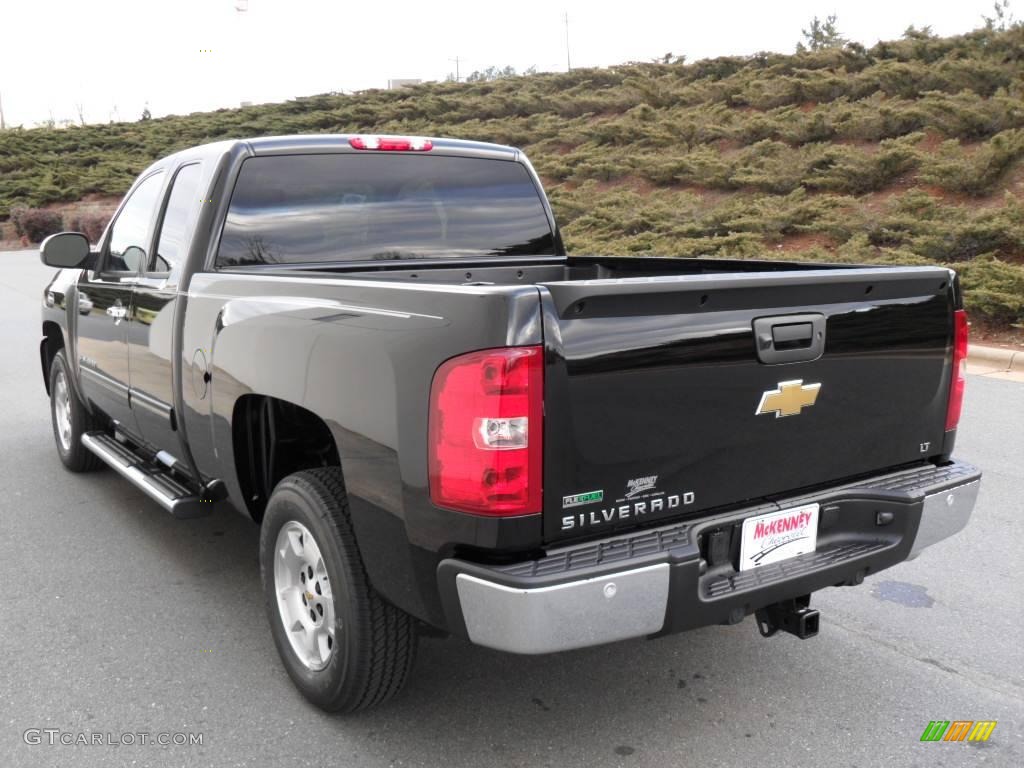 2010 Silverado 1500 LT Extended Cab - Black / Ebony photo #2