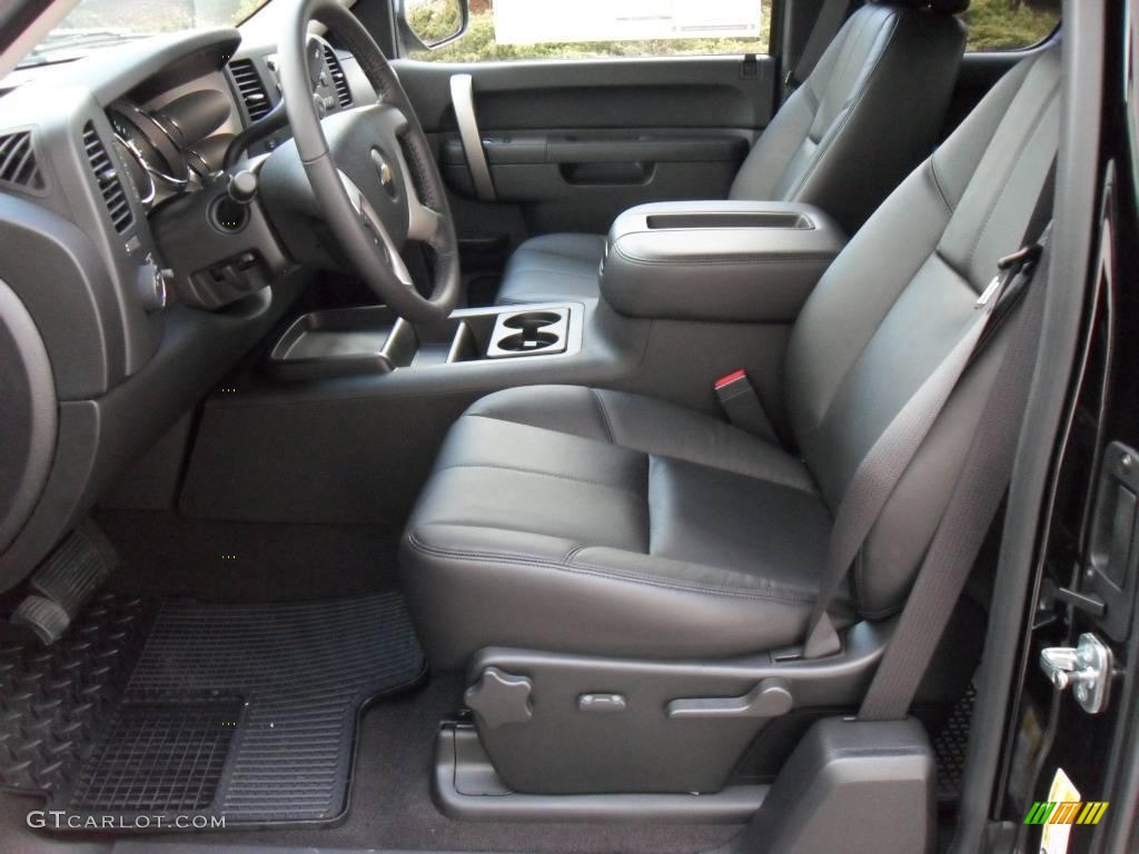 2010 Silverado 1500 LT Extended Cab - Black / Ebony photo #7