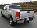 2010 Pure Silver Metallic GMC Sierra 1500 SLE Crew Cab  photo #2