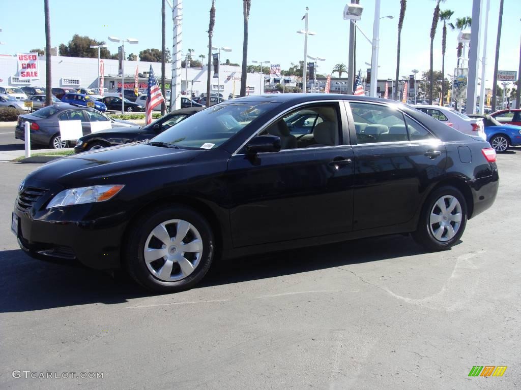 2007 Camry LE - Black / Ash photo #4