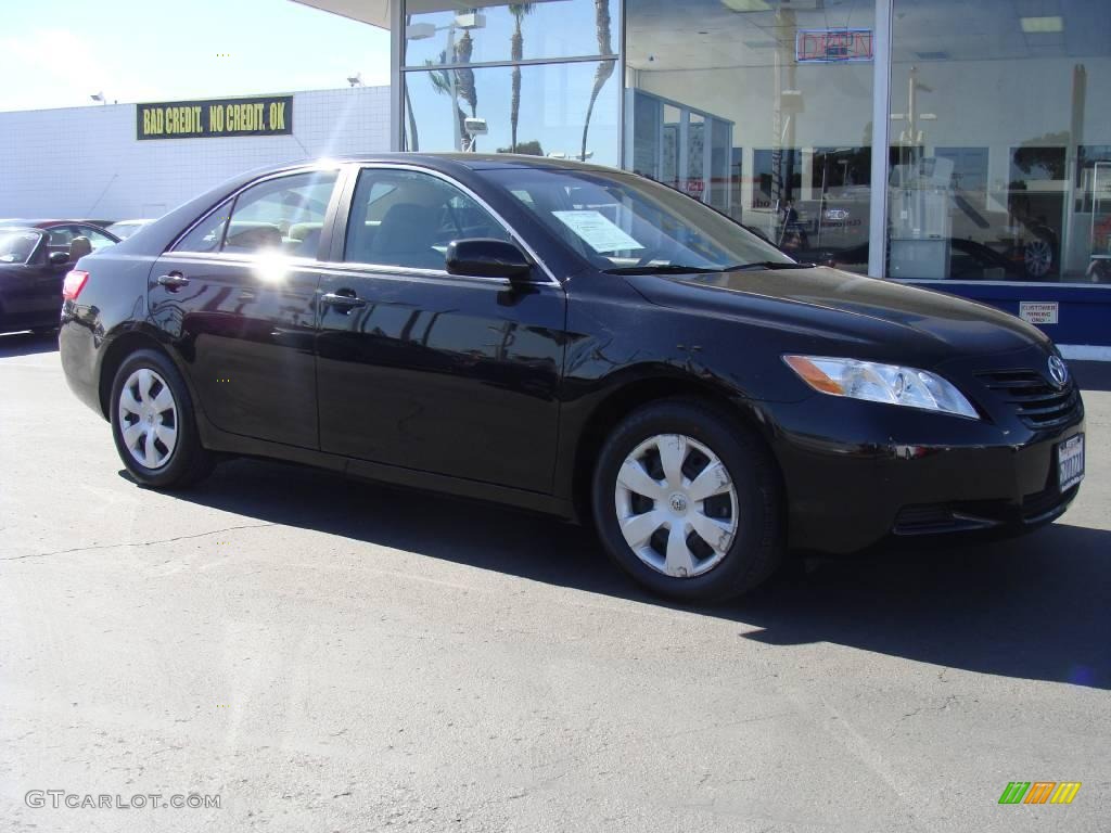 2007 Camry LE - Black / Ash photo #11