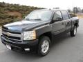 2010 Black Chevrolet Silverado 1500 LTZ Crew Cab  photo #1