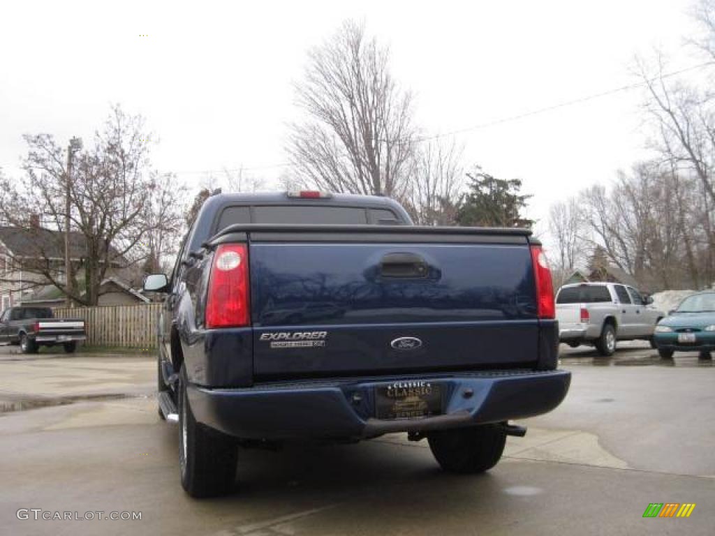 2004 Explorer Sport Trac XLT 4x4 - Dark Blue Pearl Metallic / Medium Dark Flint photo #5