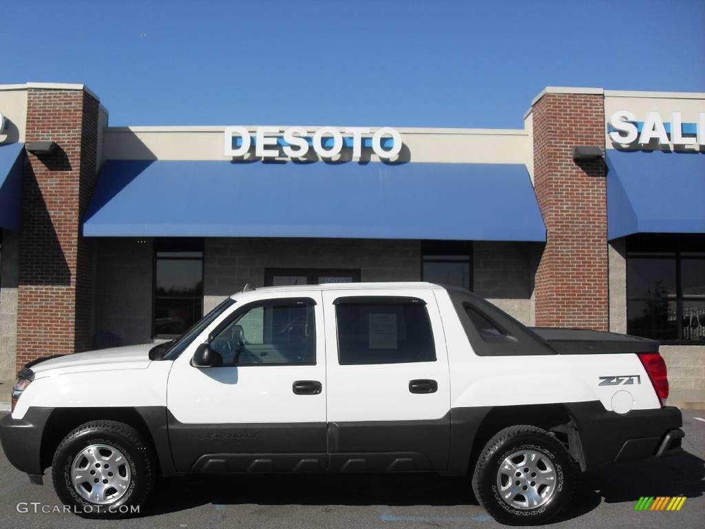 2006 Avalanche Z71 4x4 - Summit White / Gray/Dark Charcoal photo #1