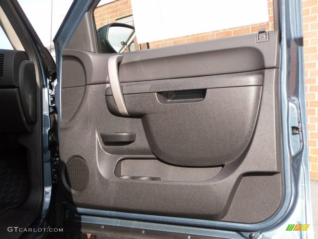 2010 Silverado 1500 LT Extended Cab 4x4 - Blue Granite Metallic / Ebony photo #17