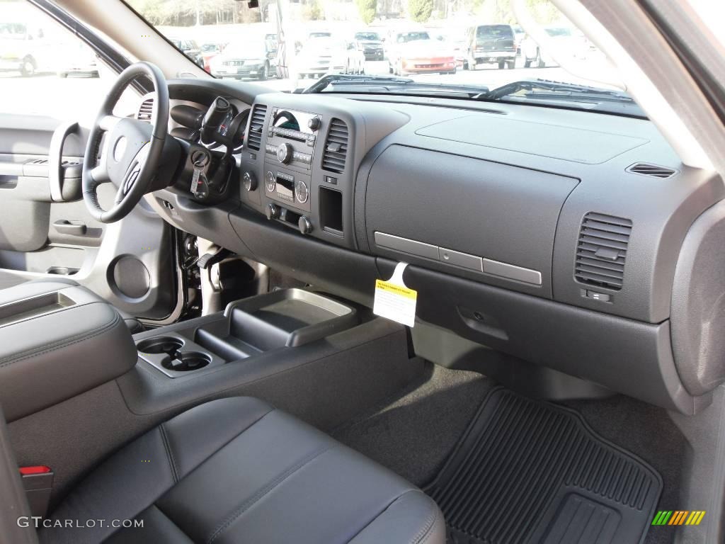 2010 Silverado 1500 LT Extended Cab 4x4 - Black / Ebony photo #16