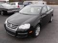 2007 Black Volkswagen Jetta Wolfsburg Edition Sedan  photo #1