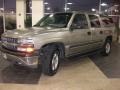 2002 Medium Charcoal Gray Metallic Chevrolet Suburban 1500 LS  photo #3