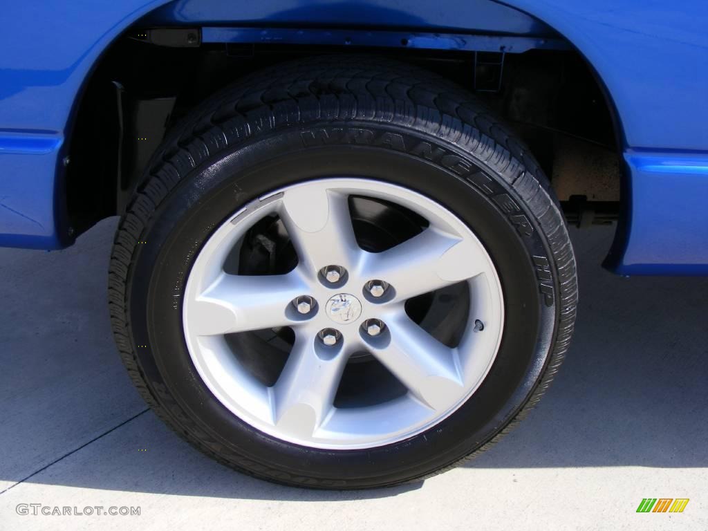 2008 Ram 1500 Lone Star Edition Quad Cab - Electric Blue Pearl / Medium Slate Gray photo #14