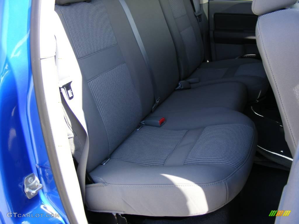 2008 Ram 1500 Lone Star Edition Quad Cab - Electric Blue Pearl / Medium Slate Gray photo #28