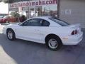 1997 Crystal White Ford Mustang V6 Coupe  photo #2