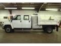 Summit White - C Series Kodiak C4500 Crew Cab Utility Dump Truck Photo No. 2