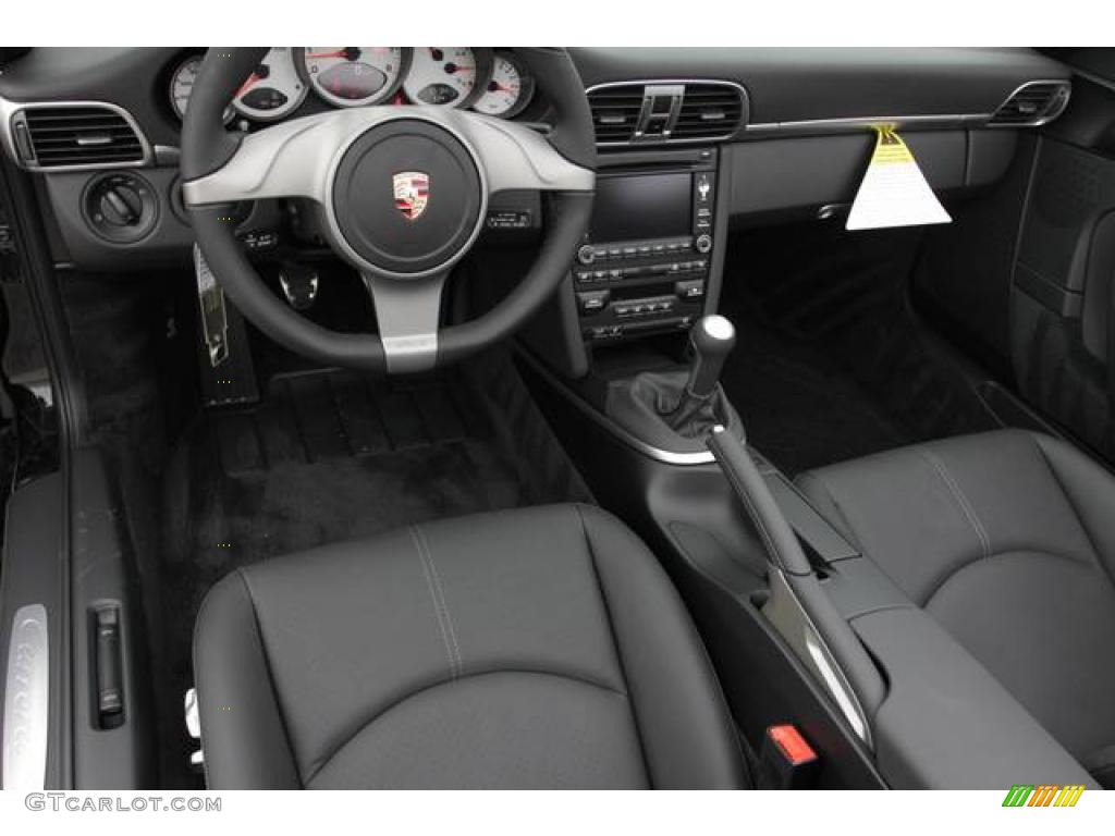 2010 911 Carrera S Cabriolet - Black / Black photo #9