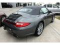 2010 Meteor Grey Metallic Porsche 911 Carrera 4S Cabriolet  photo #2