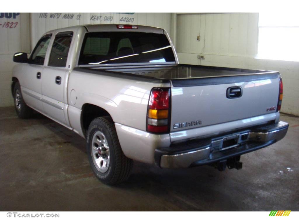 2006 Sierra 1500 SLE Crew Cab - Silver Birch Metallic / Pewter photo #6