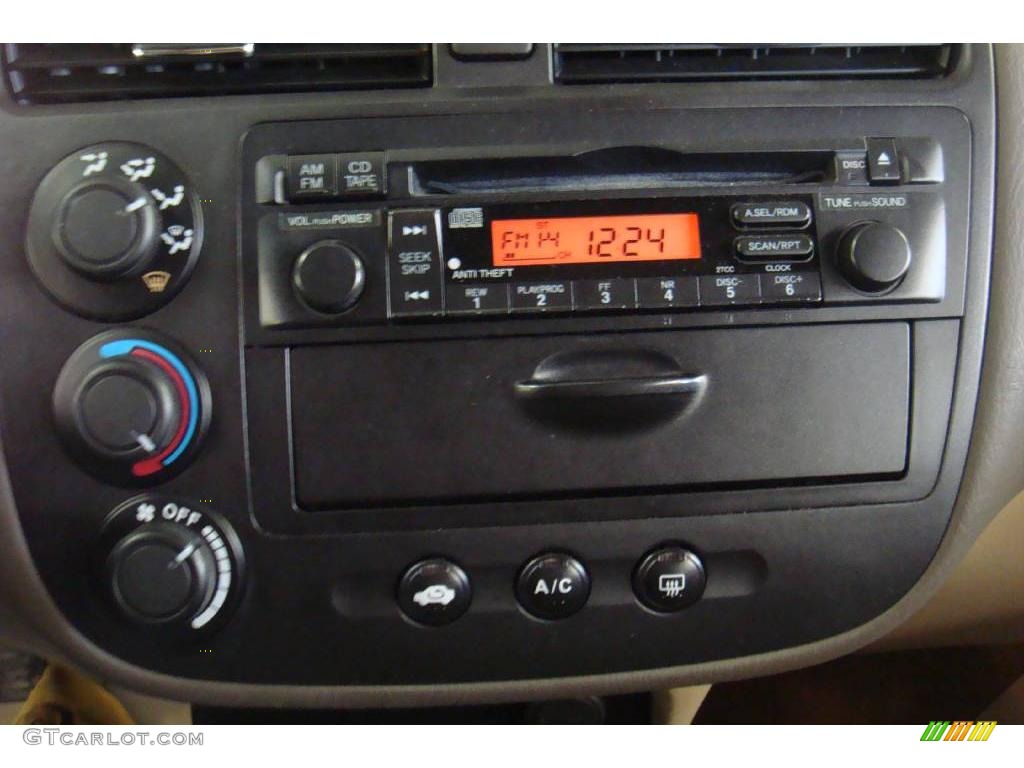 2005 Civic LX Coupe - Fiji Blue Pearl / Ivory photo #8