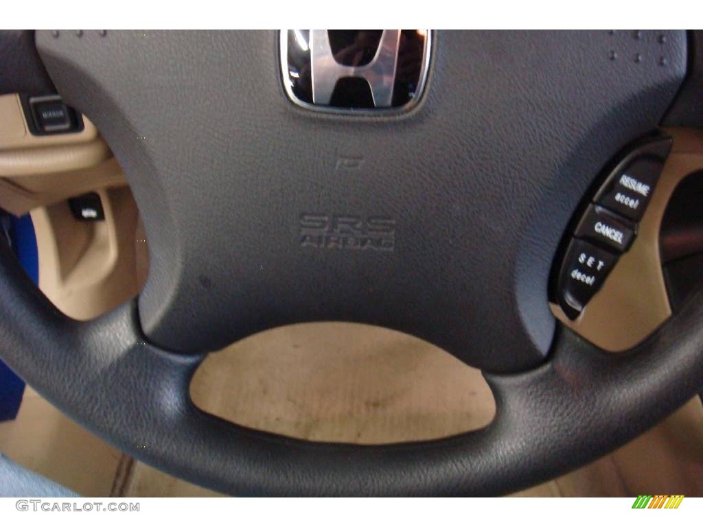 2005 Civic LX Coupe - Fiji Blue Pearl / Ivory photo #21