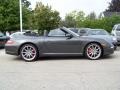 2008 Slate Grey Metallic Porsche 911 Carrera S Cabriolet  photo #5