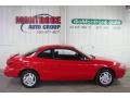 2001 Bright Red Ford Escort ZX2 Coupe  photo #1
