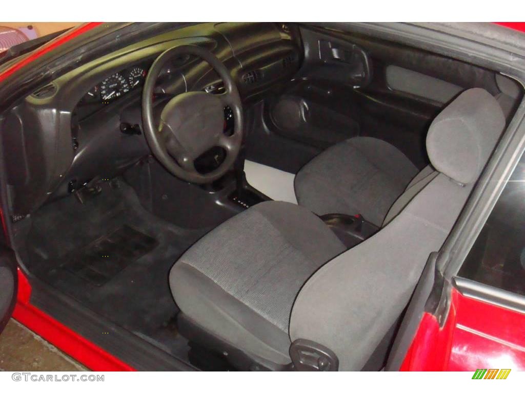 2001 Escort ZX2 Coupe - Bright Red / Dark Charcoal photo #9