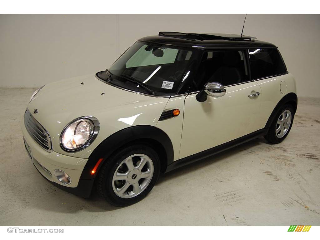 2007 Cooper Hardtop - Pepper White / Grey/Carbon Black photo #12