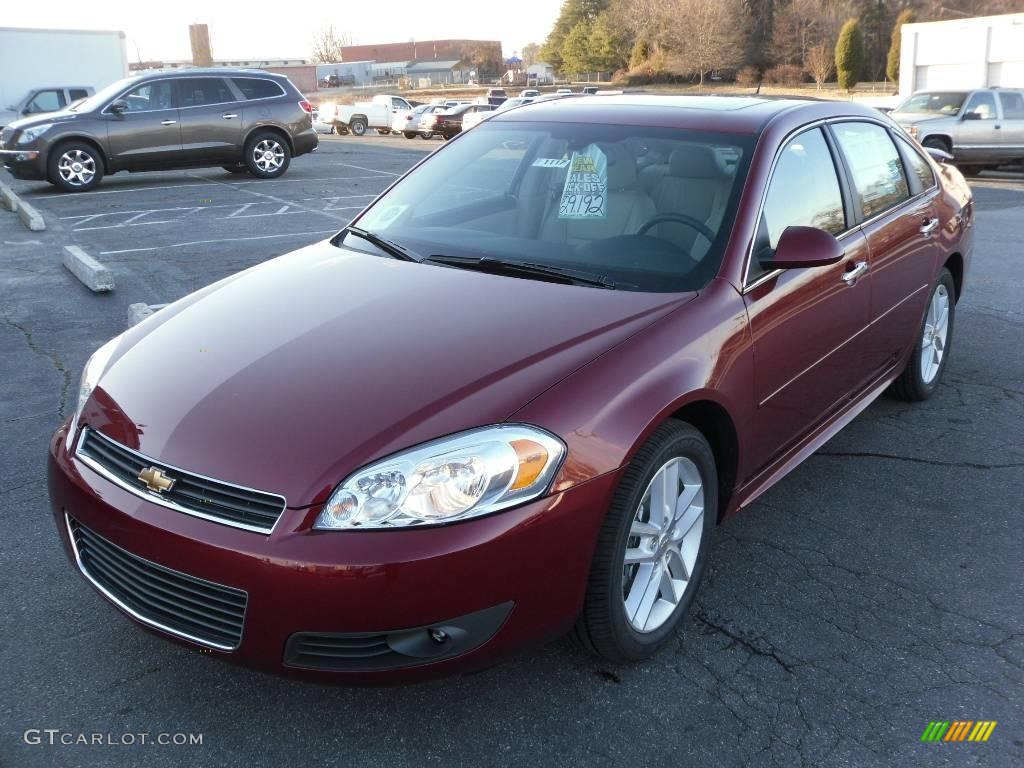 2010 Impala LTZ - Red Jewel Tintcoat / Neutral photo #1