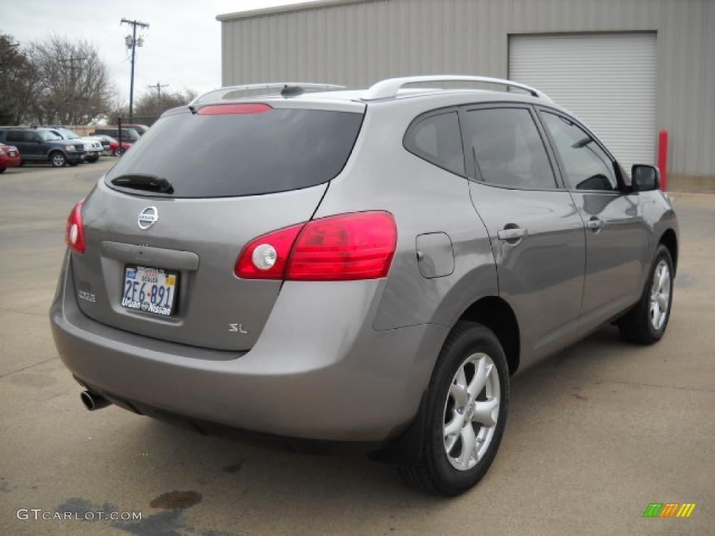 2009 Rogue SL - Gotham Gray / Black photo #4