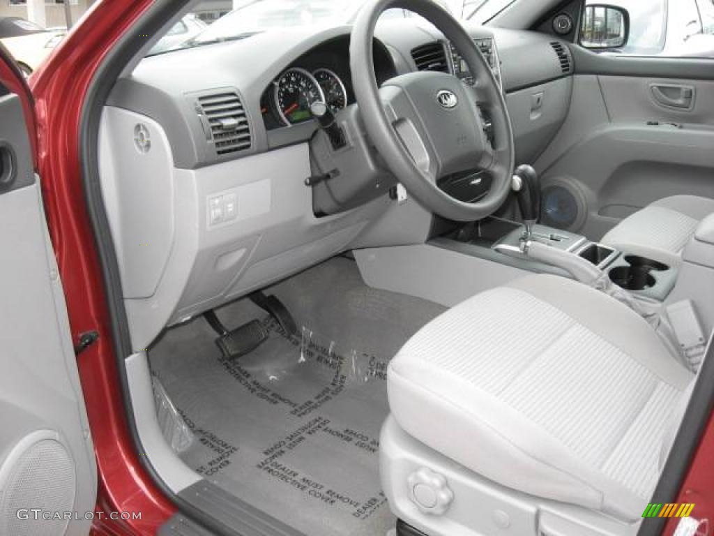 2009 Sorento LX - Spicy Red / Gray photo #11