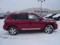 2007 Inferno Red Crystal Pearlcoat Jeep Compass Limited  photo #6