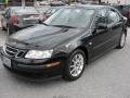 2004 Black Saab 9-3 Linear Sedan  photo #2