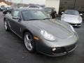 2010 Meteor Grey Metallic Porsche Cayman   photo #4