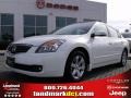 2008 Winter Frost Pearl Nissan Altima 3.5 SL  photo #1