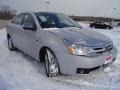 2008 Silver Frost Metallic Ford Focus SE Sedan  photo #7