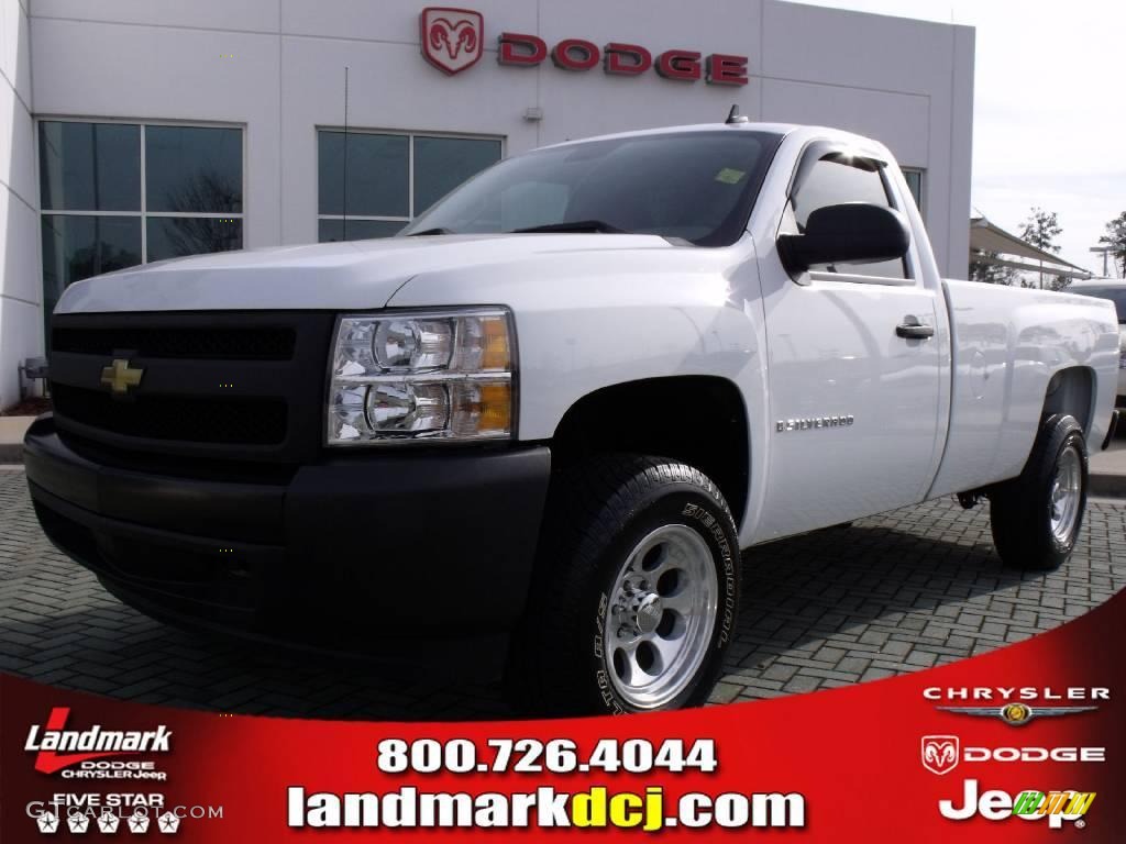 Summit White Chevrolet Silverado 1500