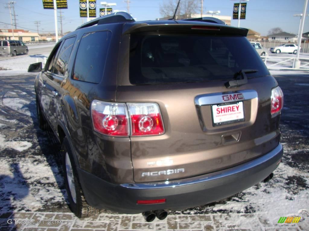 2009 Acadia SLT - Medium Brown Metallic / Light Titanium photo #6