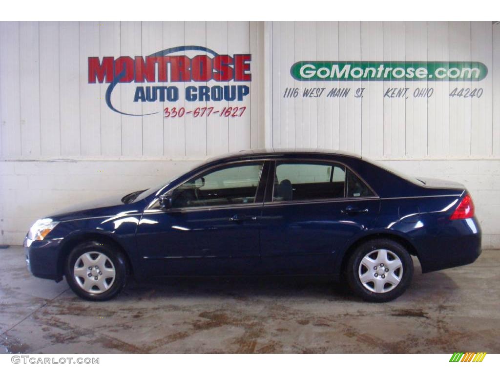 2006 Accord LX Sedan - Royal Blue Pearl / Gray photo #2