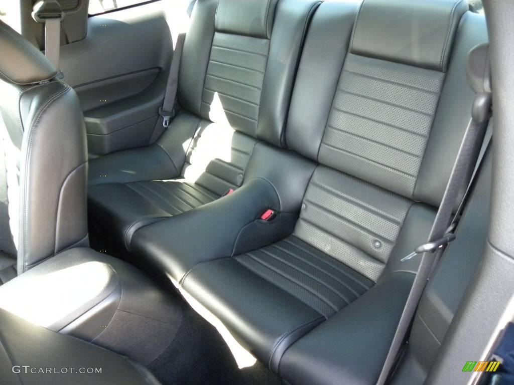 2007 Mustang GT Premium Coupe - Black / Black/Dove Accent photo #5