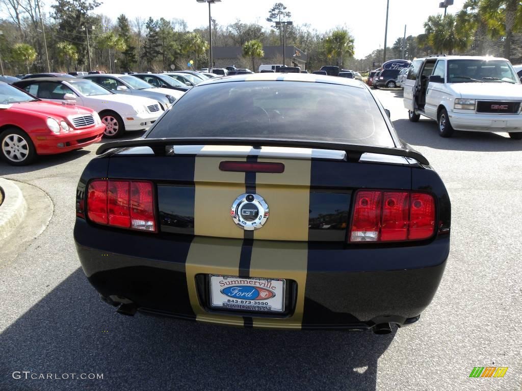 2007 Mustang GT Premium Coupe - Black / Black/Dove Accent photo #11